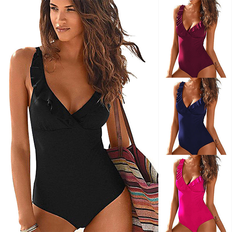 Slimming Ruffled One-Piece Swimwear Your New Summer Favorite