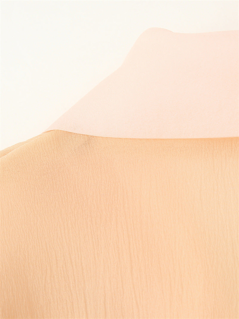 Beaded Silk Blended Short Kimono Coat