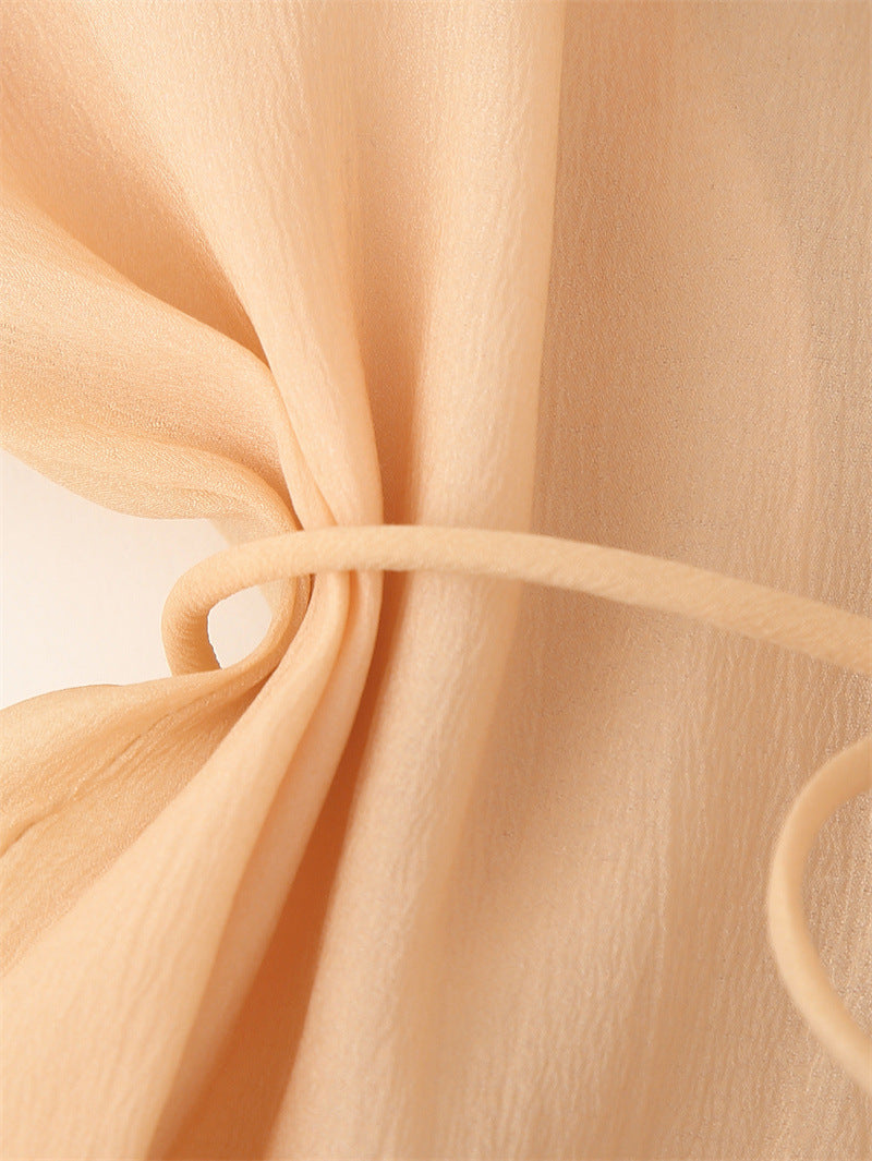 Beaded Silk Blended Short Kimono Coat